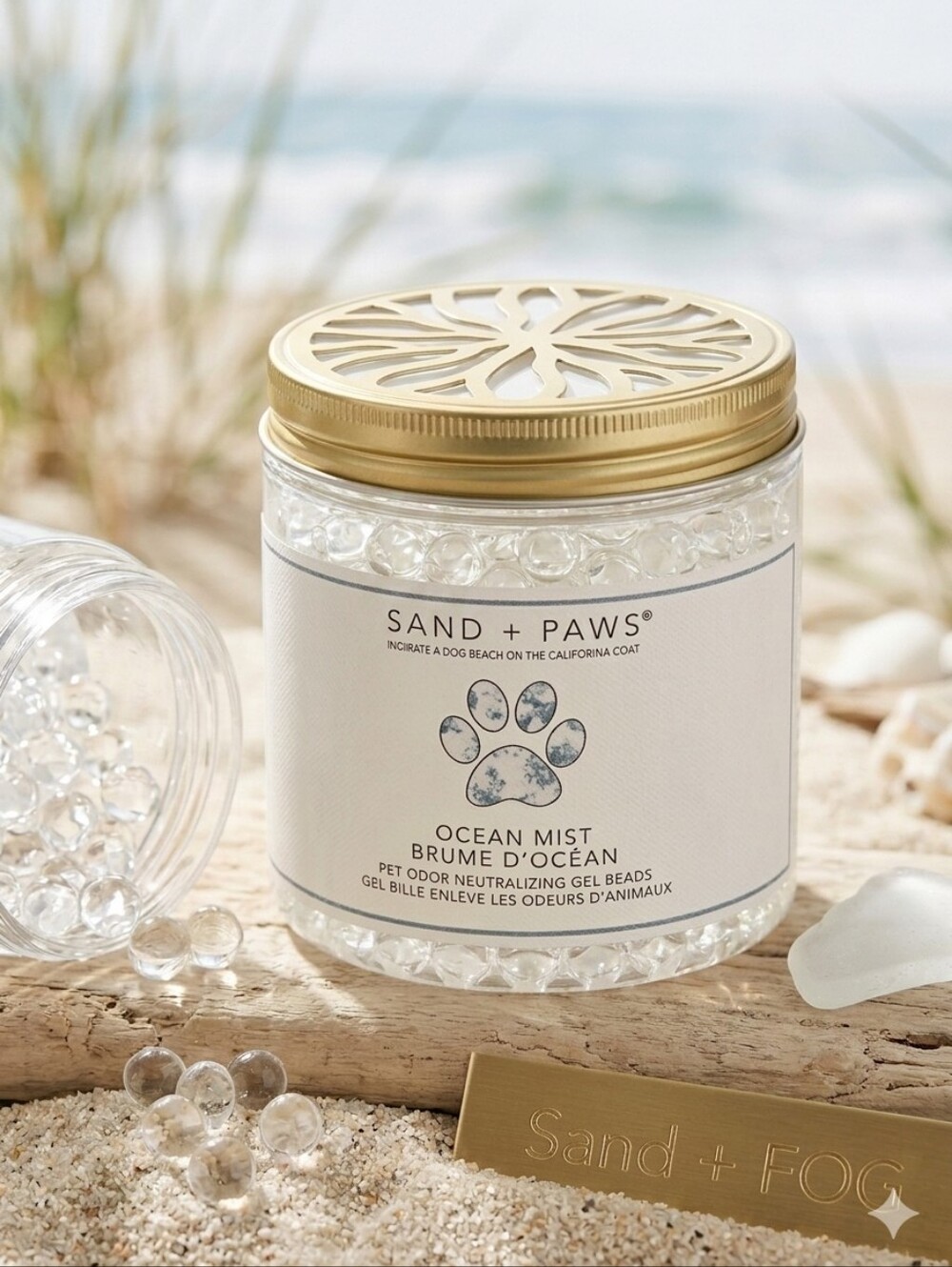 3/$40 Sand + Fog Ocean Mist Crystal Gel Air Freshener Beads